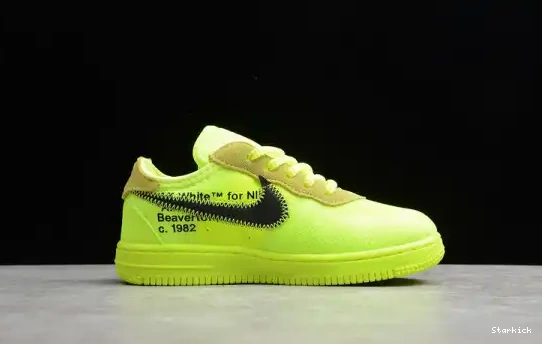 1 TD CONE Force x Off White HYPER Toddler BV0853-700 JADE VOLT Air 0507